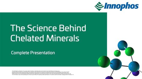 The Science Behind Chelated Minerals (Full Presentation).